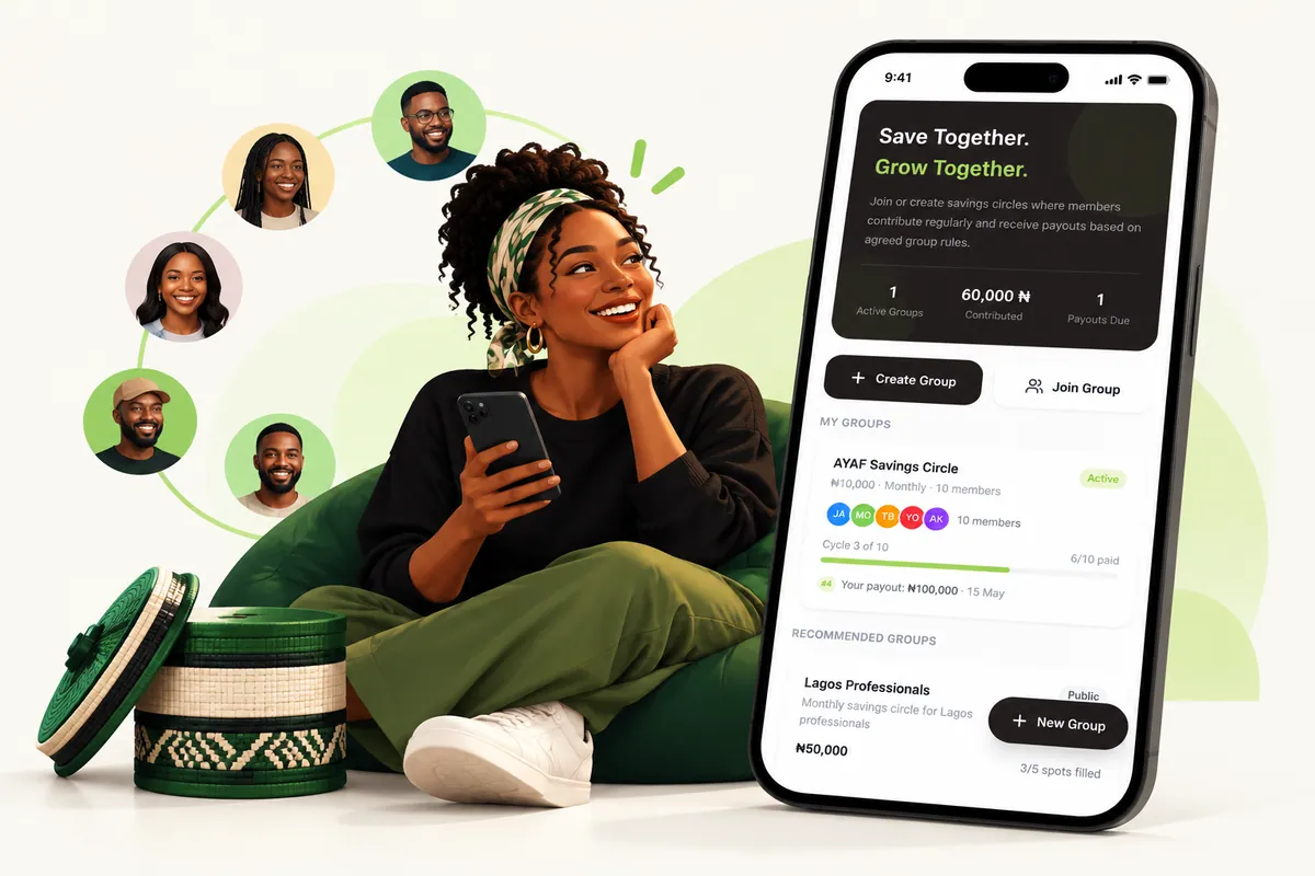 Esusu — rotating savings groups with clear rules and payouts